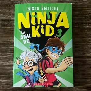 Scholastic Ninja Kid 3 Book - Green Cover